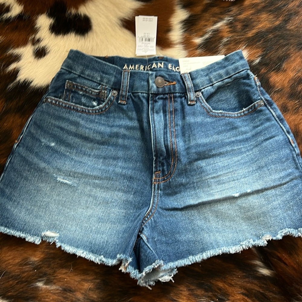 American eagle curvy 90s boyfriend highest rise shorts
